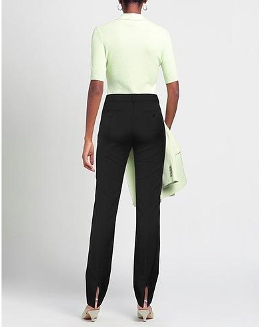 Sportmax Black Slim-Fitting Trousers