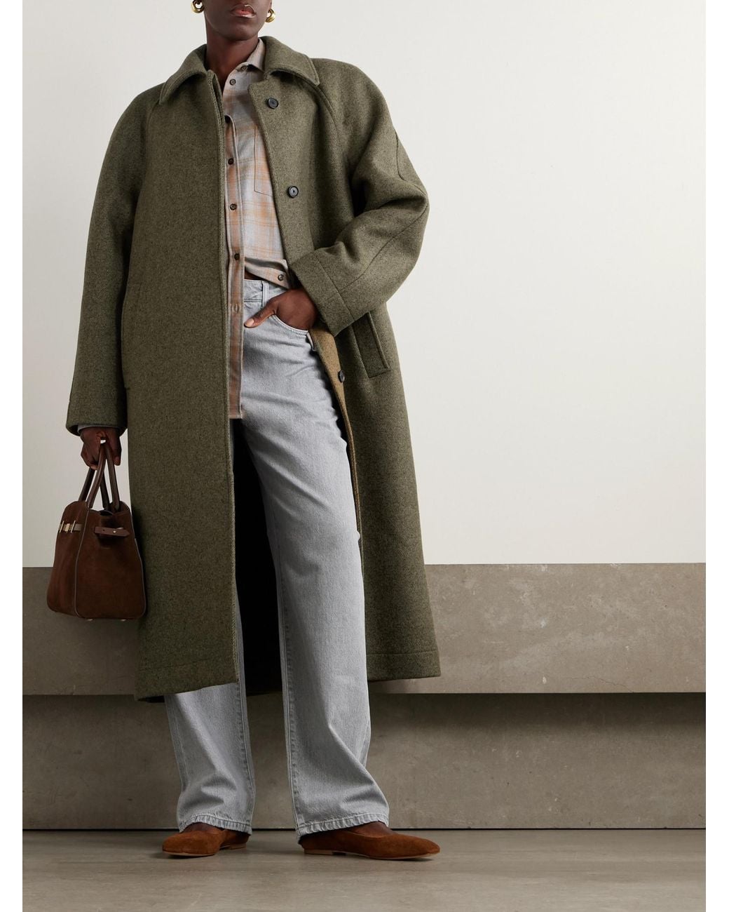 Rohe Natural Long-Sleeved Coat