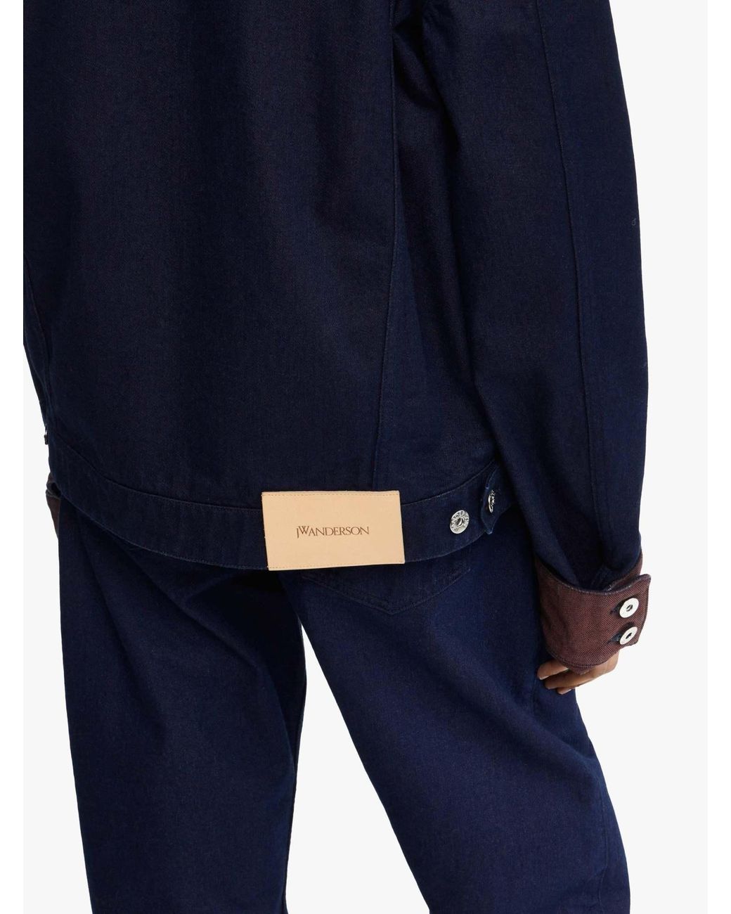 J.W. Anderson Blue Jw Anderson Turn Up Cuff Jacket