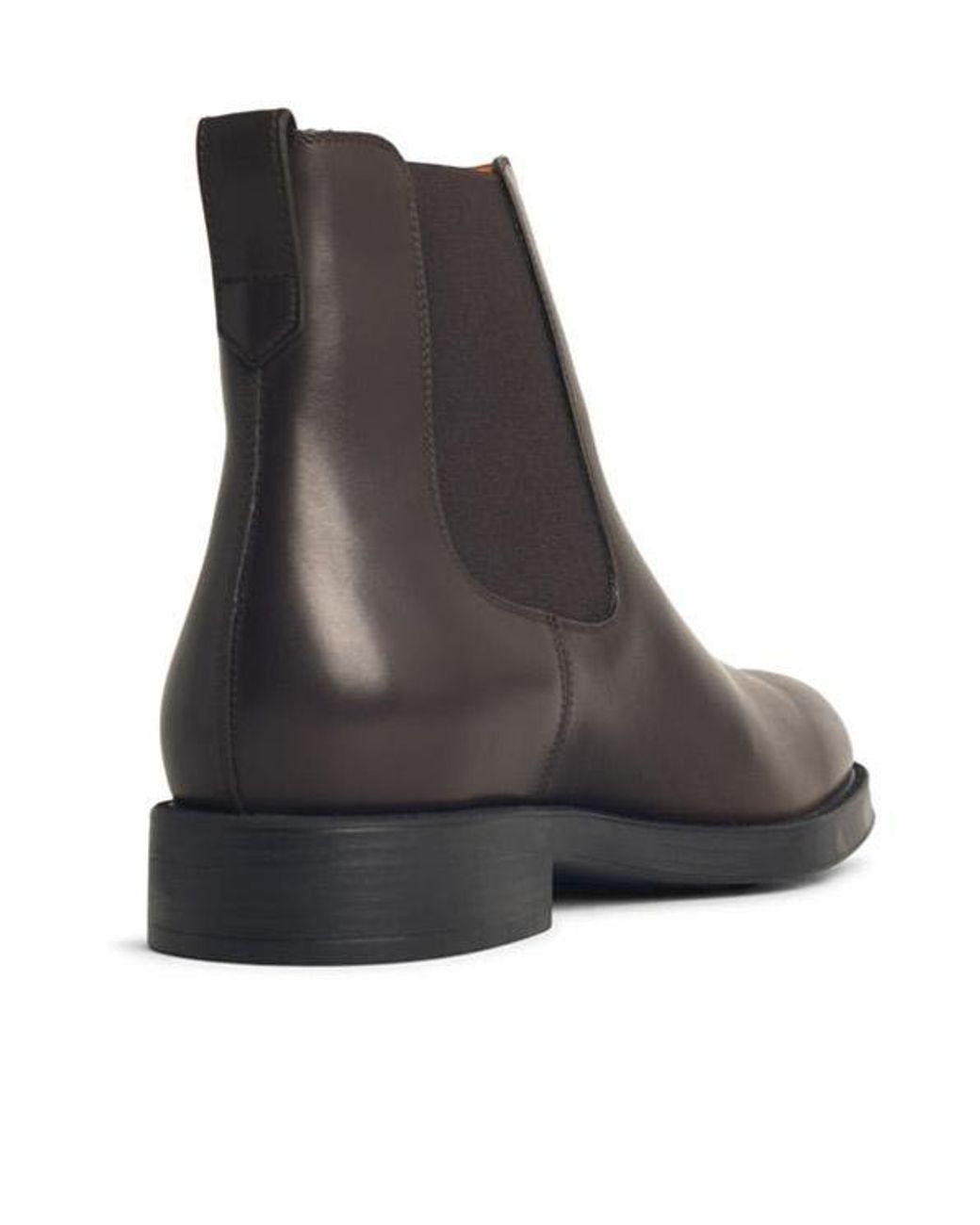 Tod's Black Round Toe Chelsea Boots for men