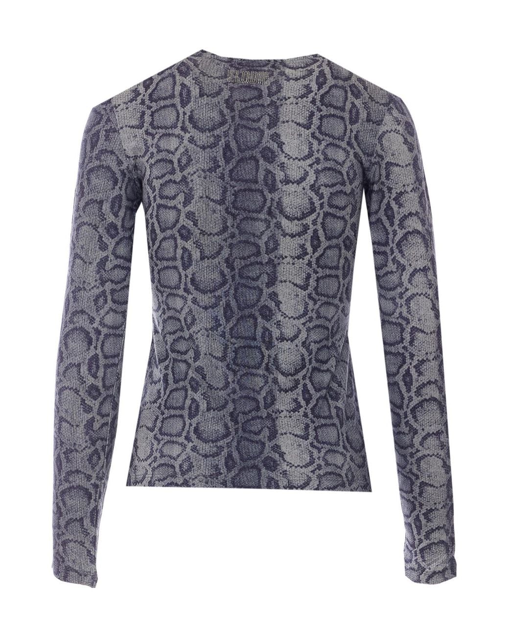 Liu Jo Blue Printed T-Shirt