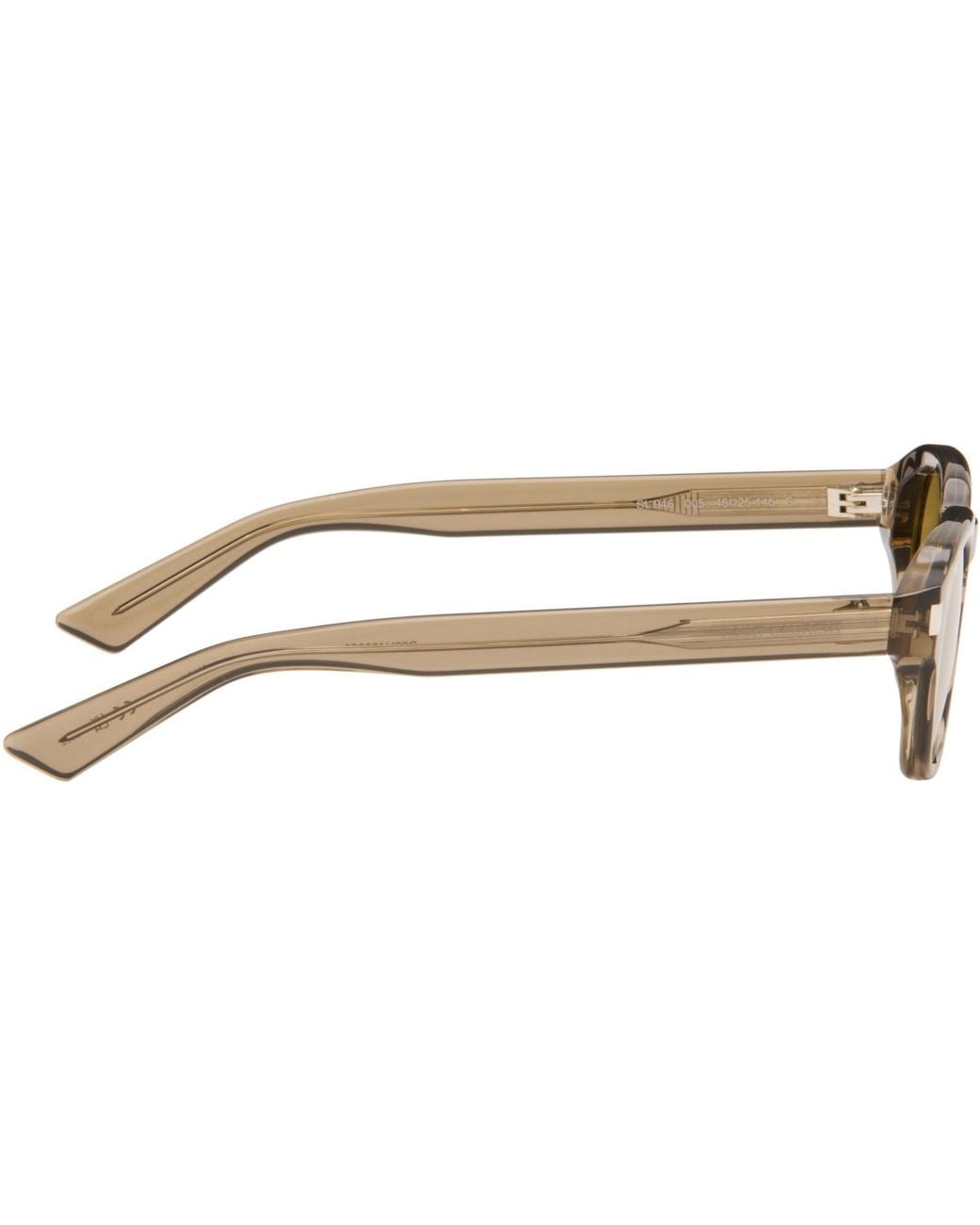 Saint Laurent Metallic Sl 946 Geometric-Frame Sunglasses