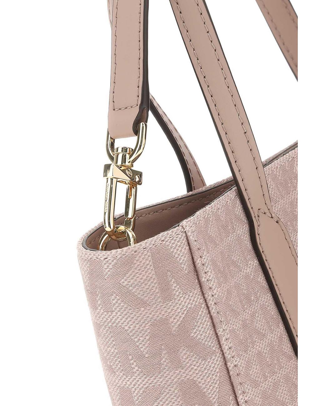 MICHAEL Michael Kors Pink Monogram Patterned Top Handle Bag