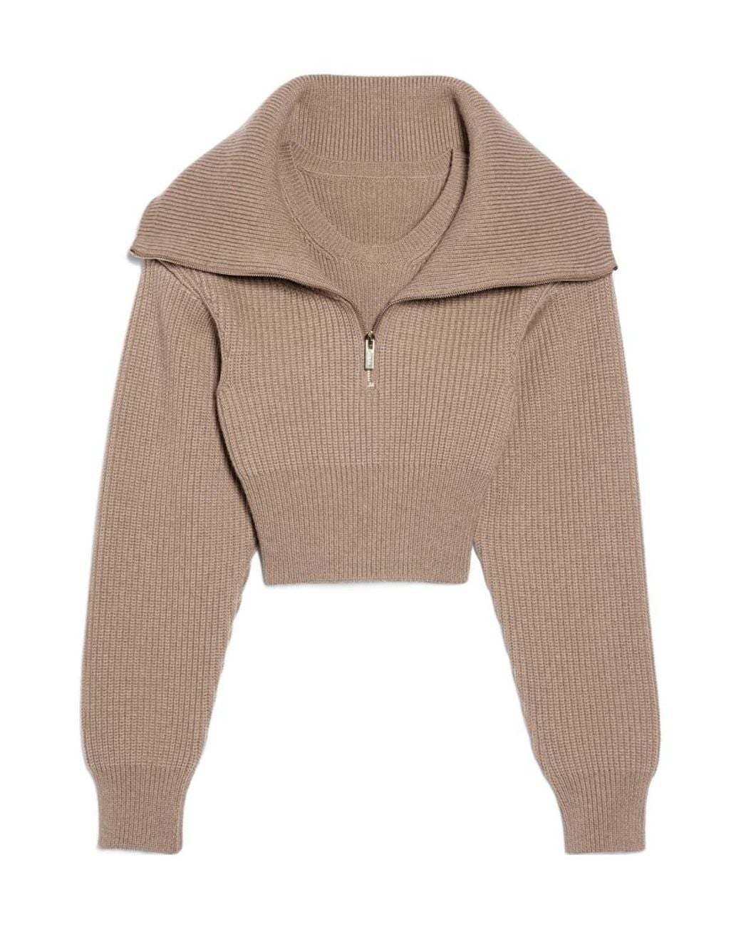 Jacquemus Natural La Maille Risoul Merino Jumper