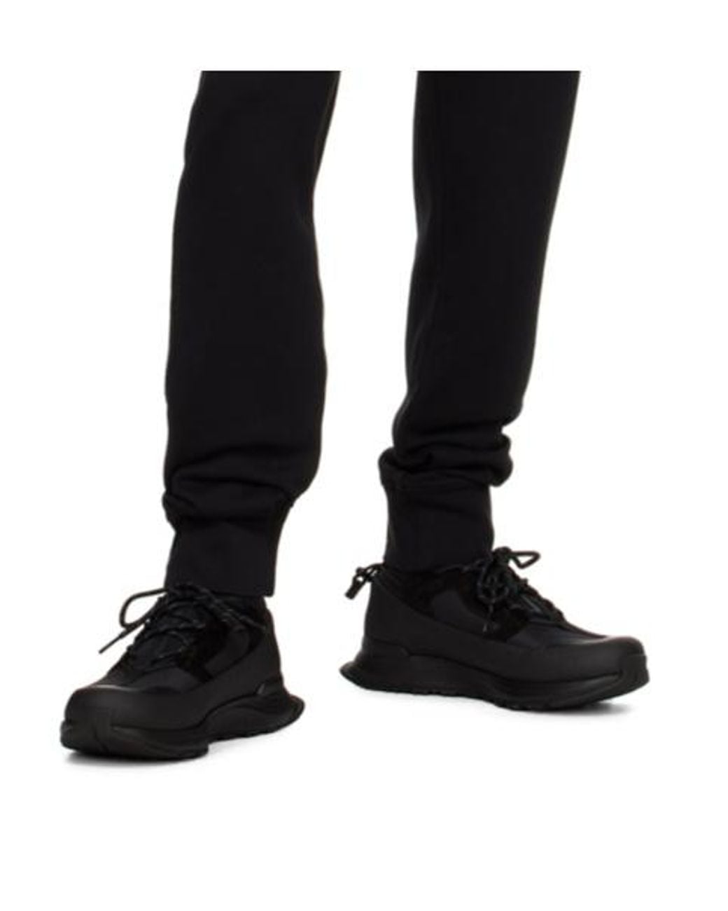 Canada Goose Black Glacier Trail High Sneakers for men