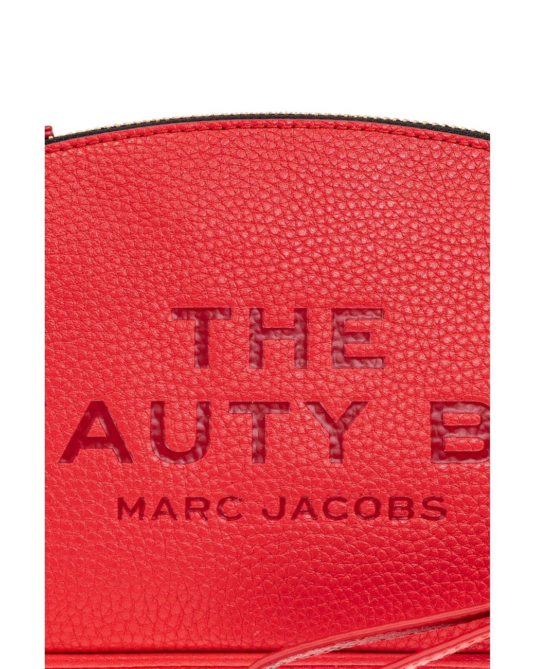 Marc Jacobs Red The Beauty Bag Makeup Bag