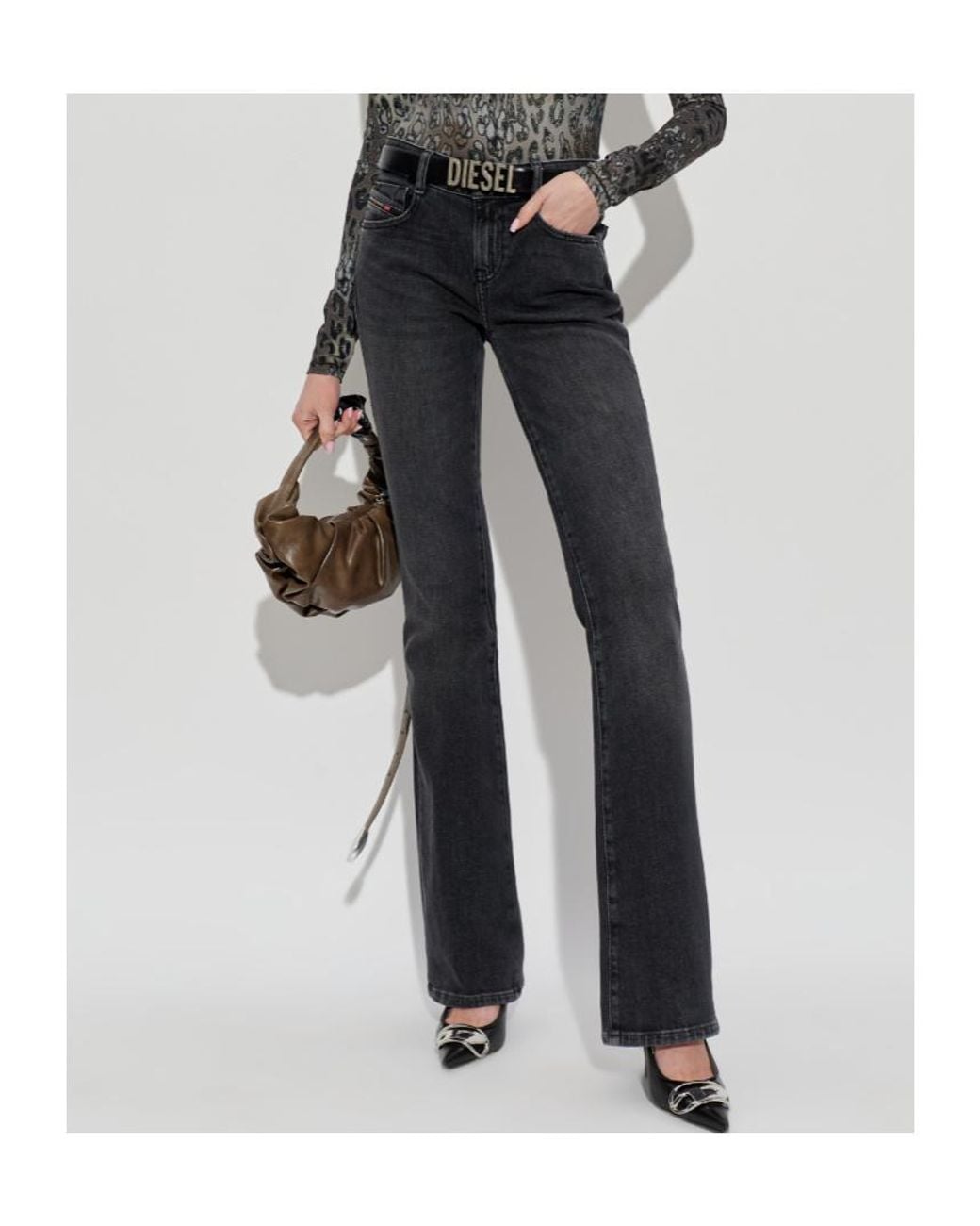 DIESEL Black 1969 D Ebbey Slim Jeans