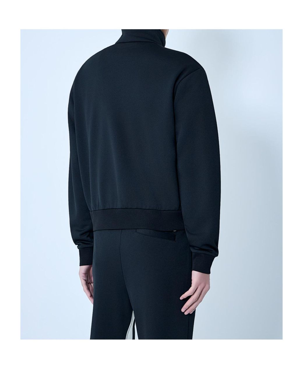 Moncler Black Wide-Leg Sweatpants for men