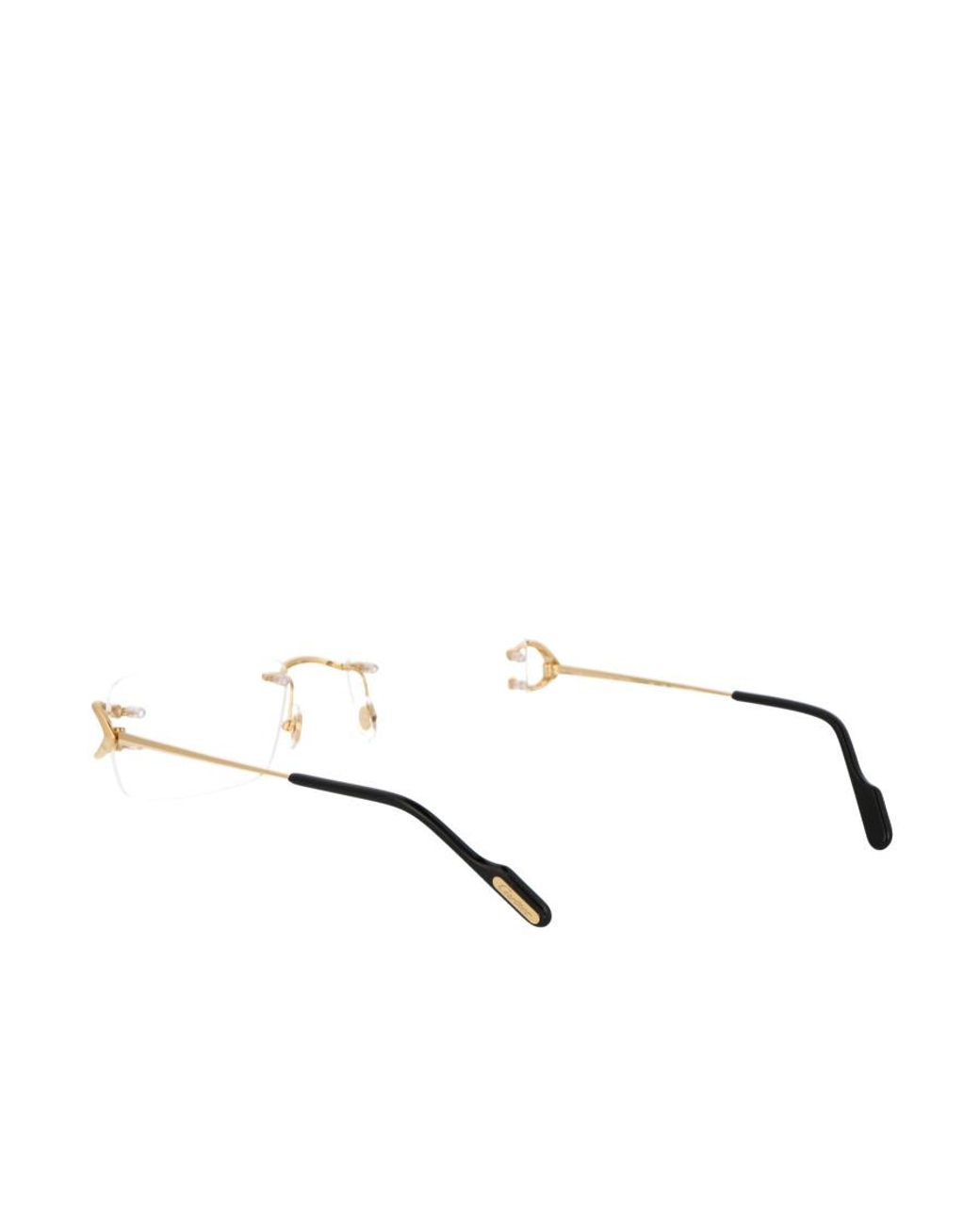 Cartier Natural Square-Frame Glasses for men