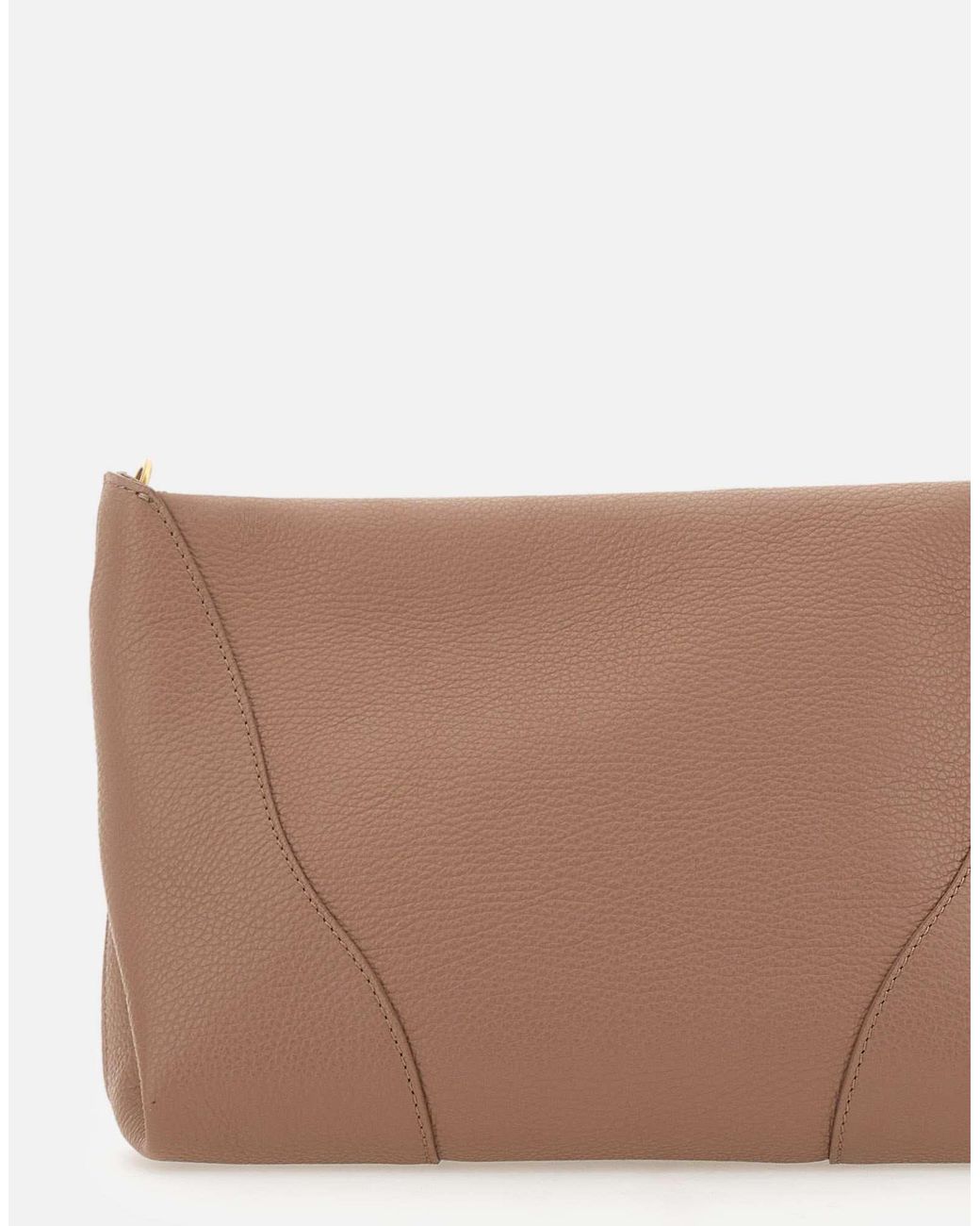 Gianni Chiarini Brown Suria Maxi Clutch Bag