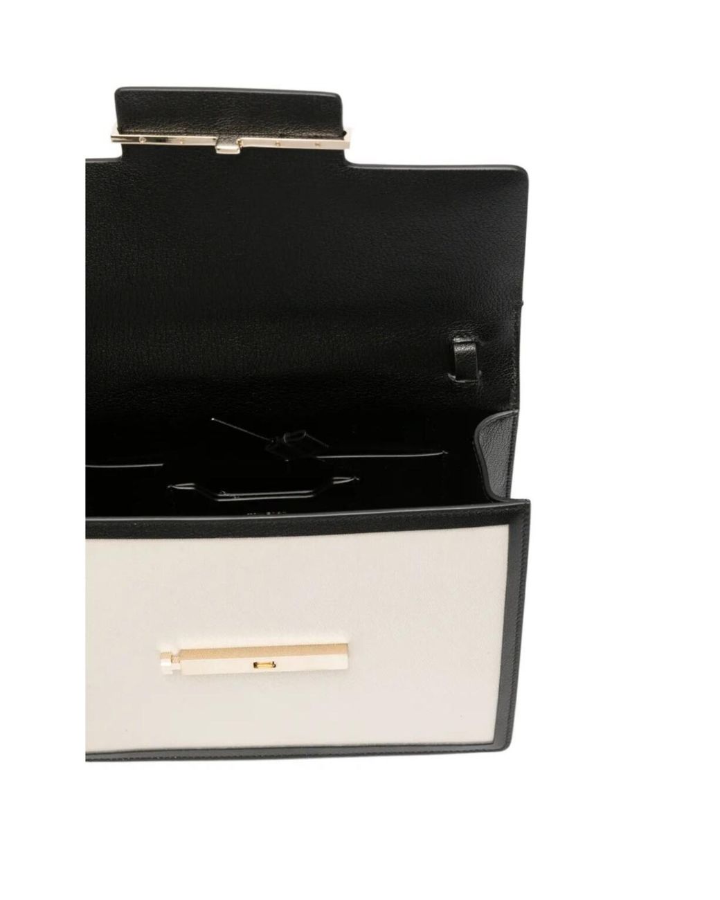 Tom Ford White Small Aube Contrast-Trim Tote Bag