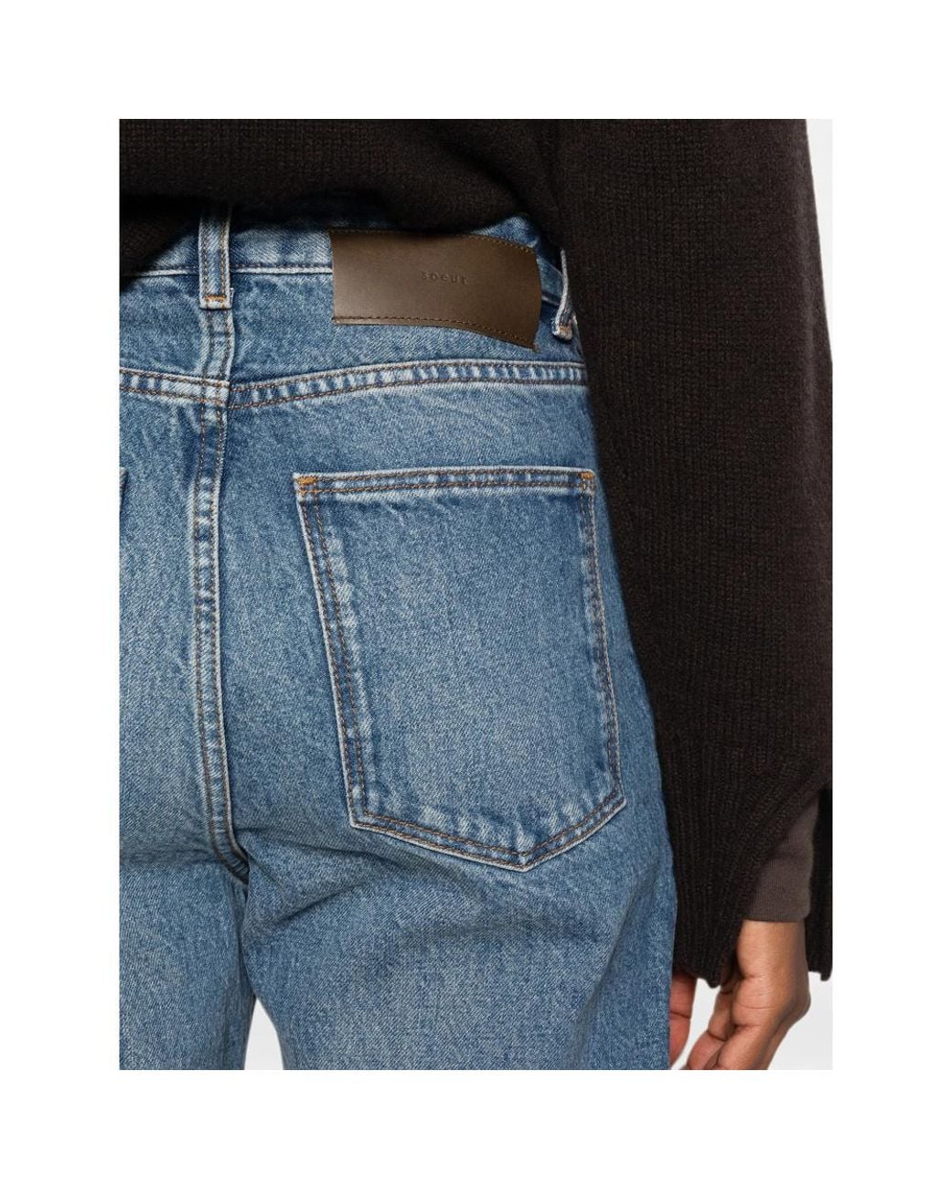 Soeur Blue Faded Jeans
