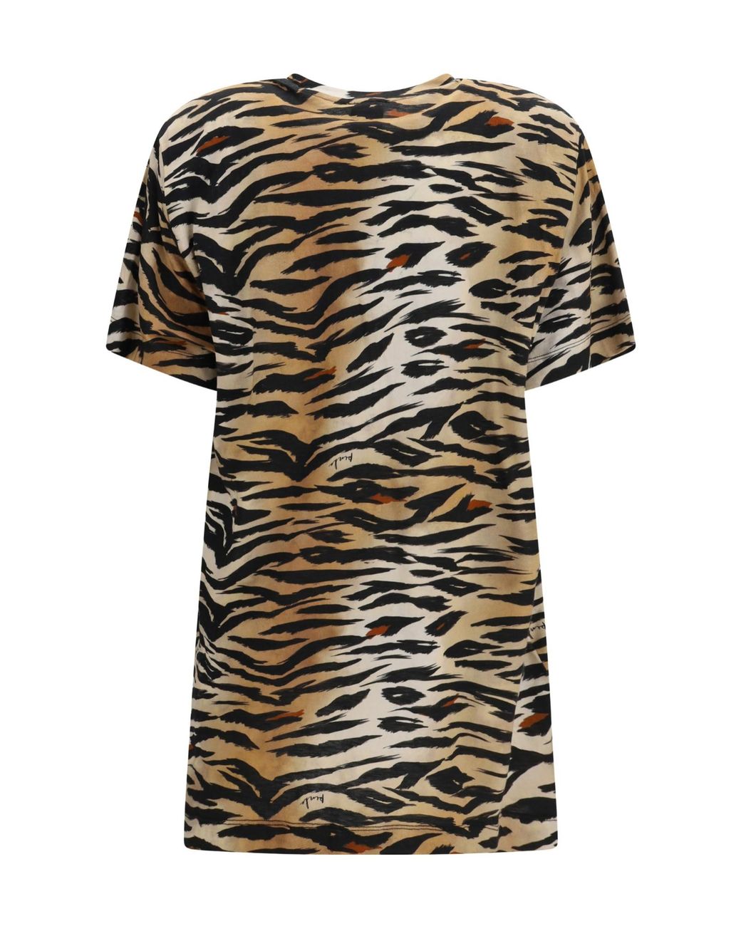Pinko Black Tiger Print Knitted Top