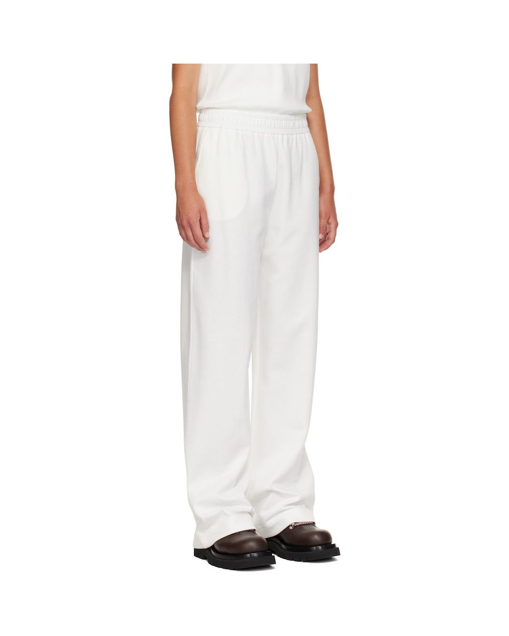 Moncler Gray Logo-Appliqué Pants