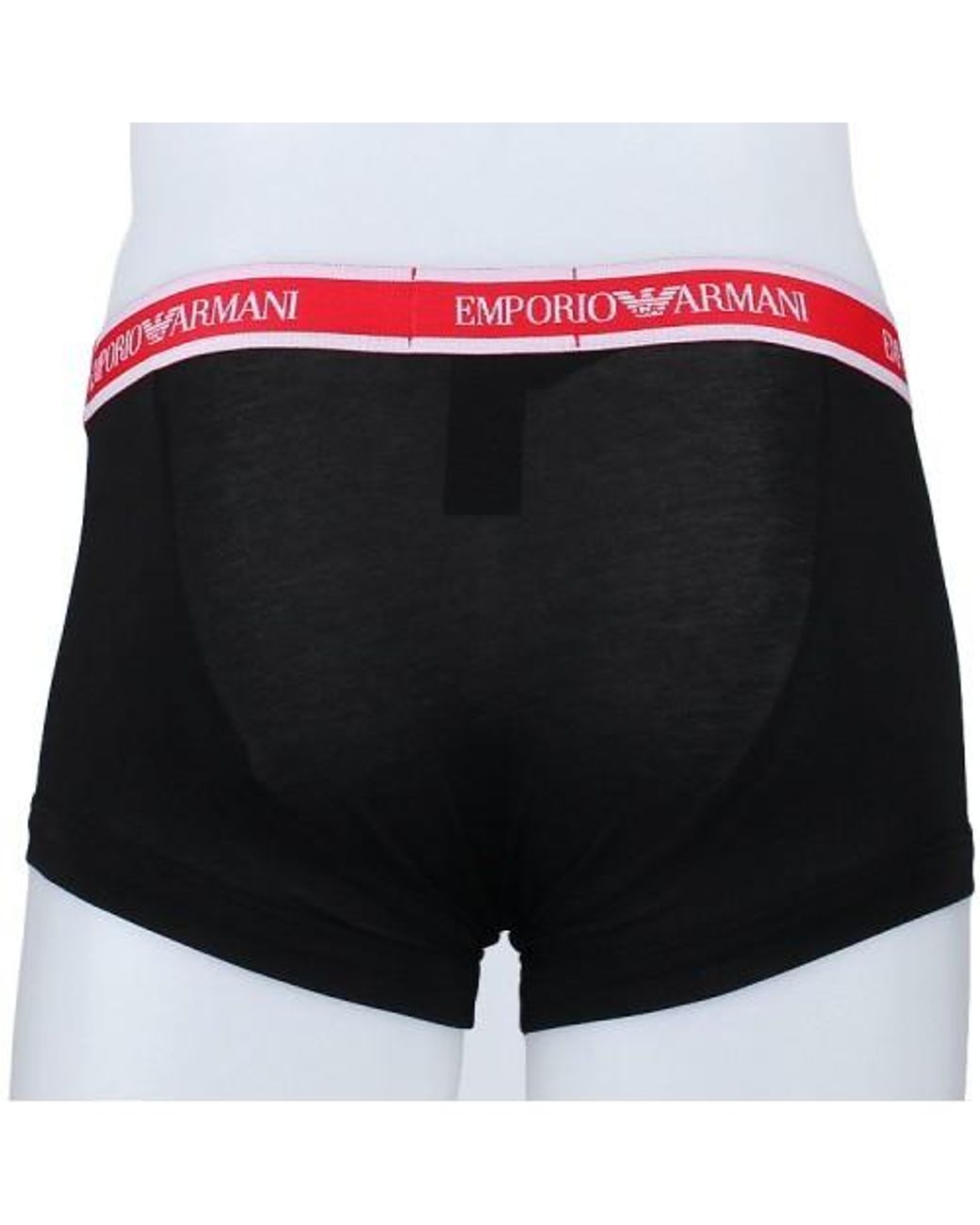 Emporio Armani Black Logo Underwear for men