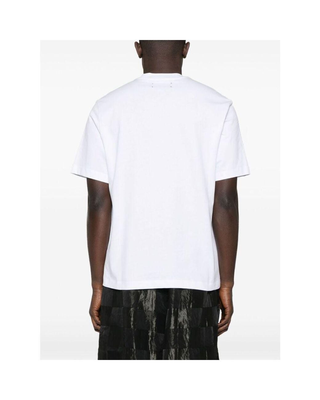 Amiri White Logo-Print T-Shirt for men