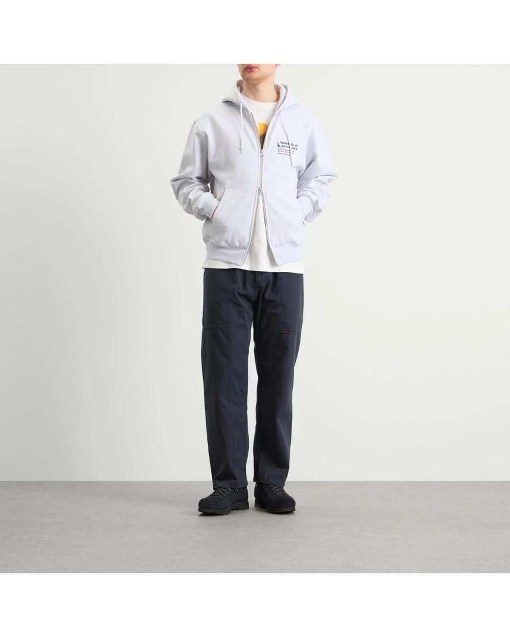 Gramicci Blue Elasticated Waist Relaxed Pants for men