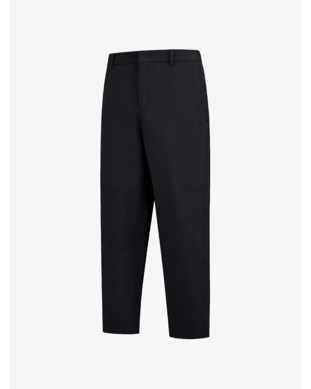 Herno Blue Casual Trousers With Belt Loops for men