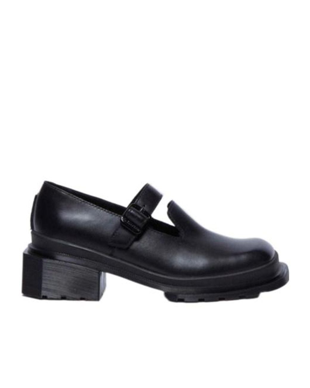 Dr. Martens Black Square-Toe Mary Jane Shoes