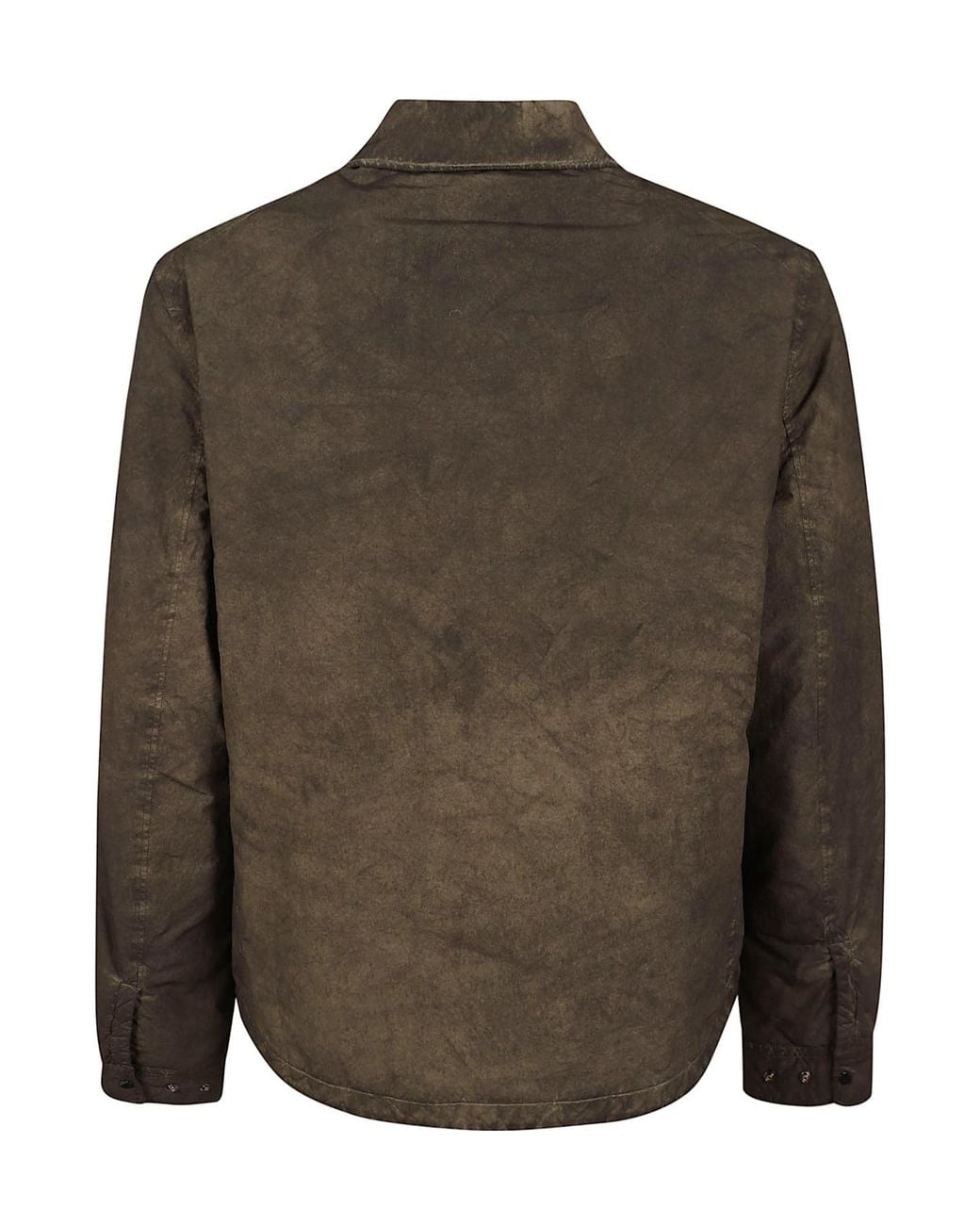 C P Company Green Padded Overshirt for men