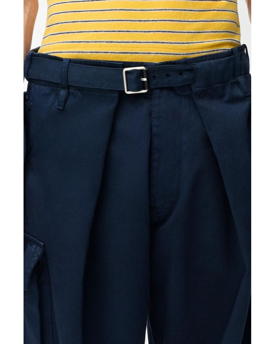 Loewe Blue Cargo Trousers for men