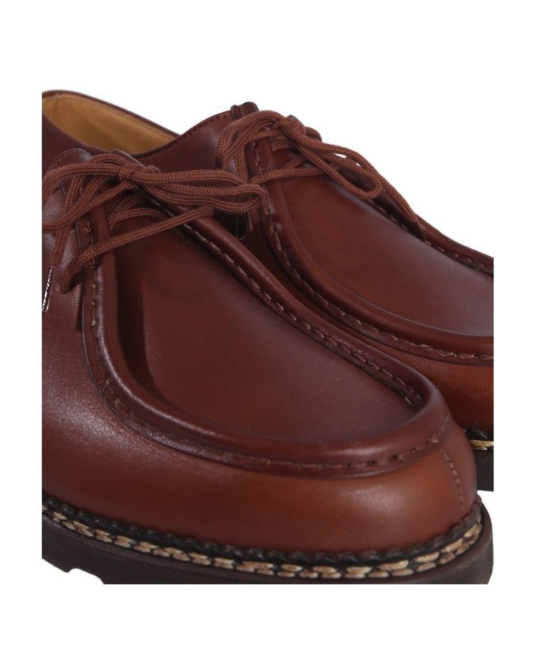 Paraboot Brown Michael Lace-Up Shoes for men