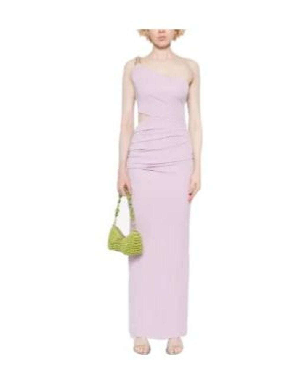 Cult Gaia Purple Cobie Gown