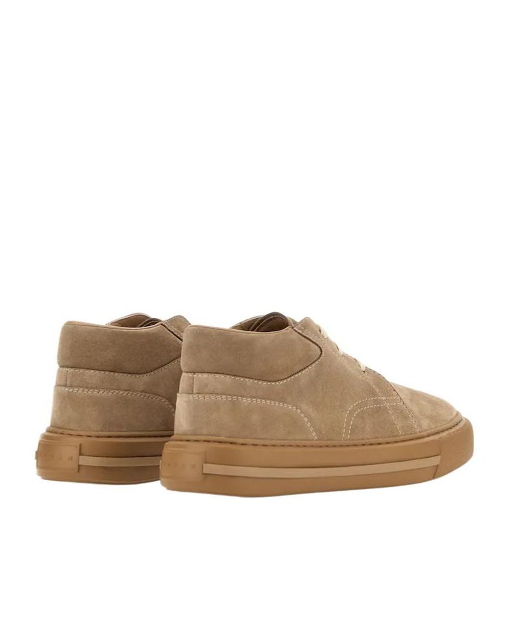 Hogan Brown H691 Lace-Up Sneakers for men