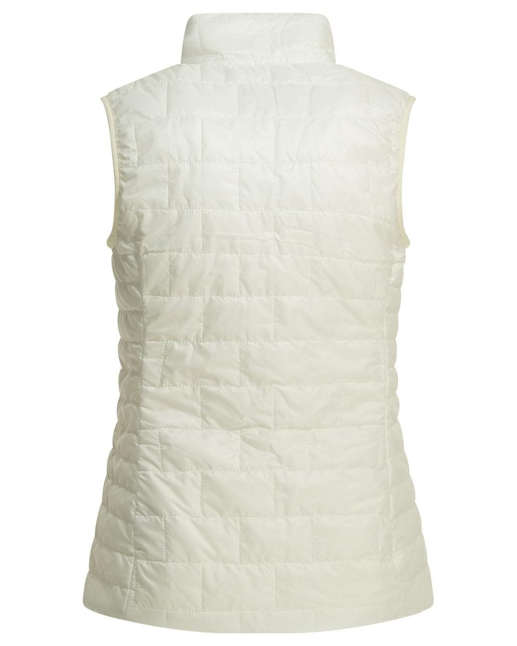 Patagonia White Quilted Slim Down Jacket