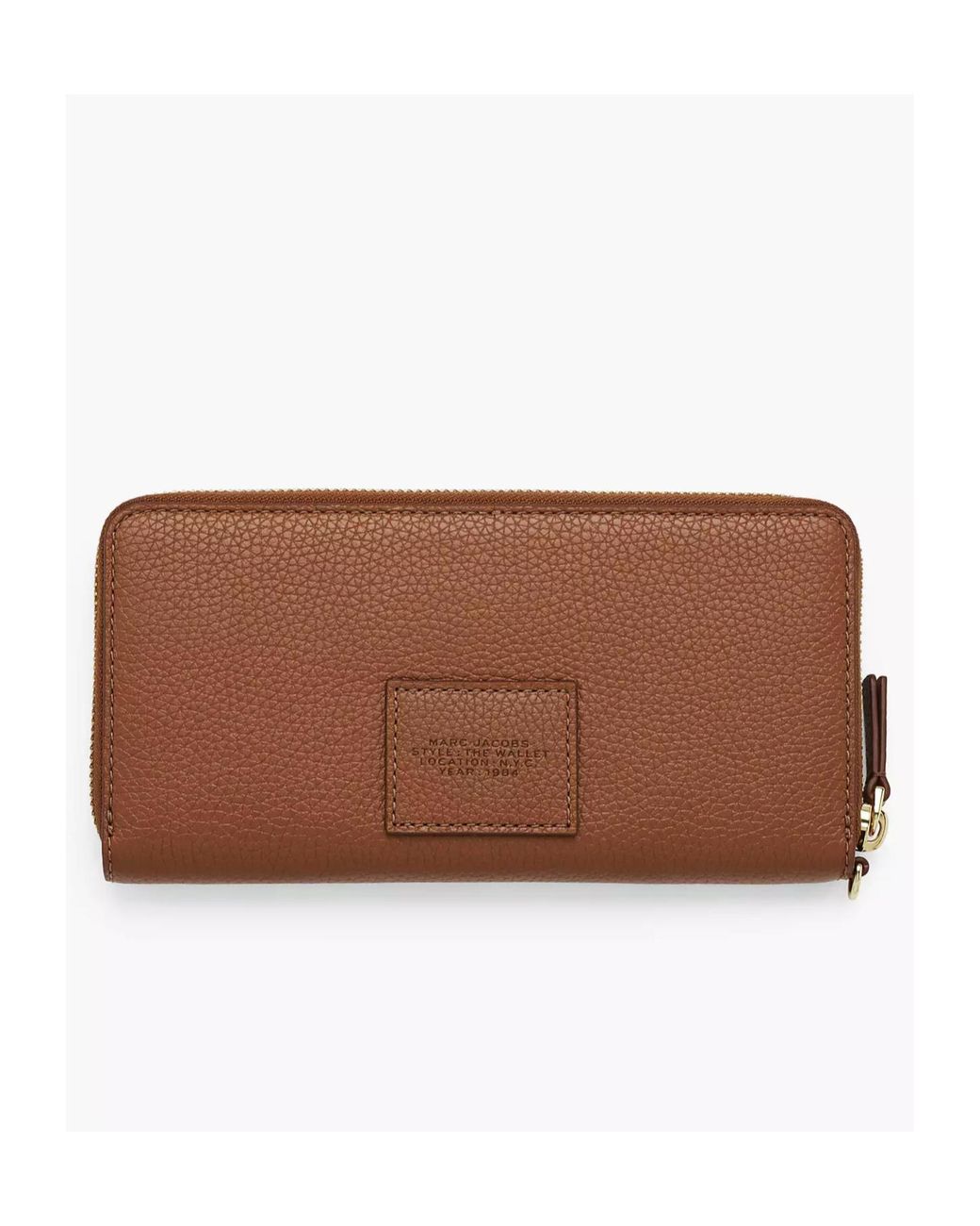 Marc Jacobs Brown Continental Zipped Wallet