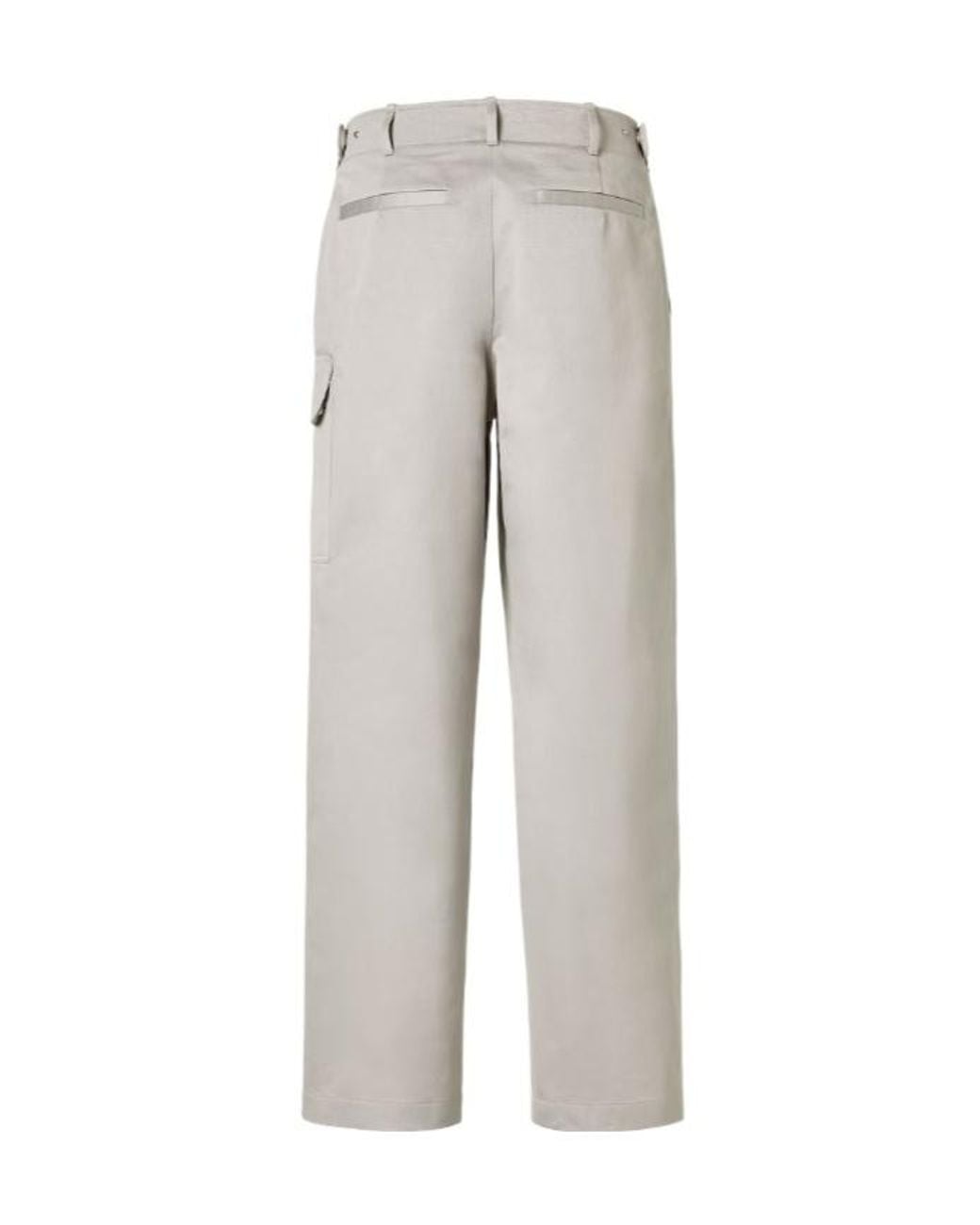Fendi Gray Cargo Tailored Pants for men