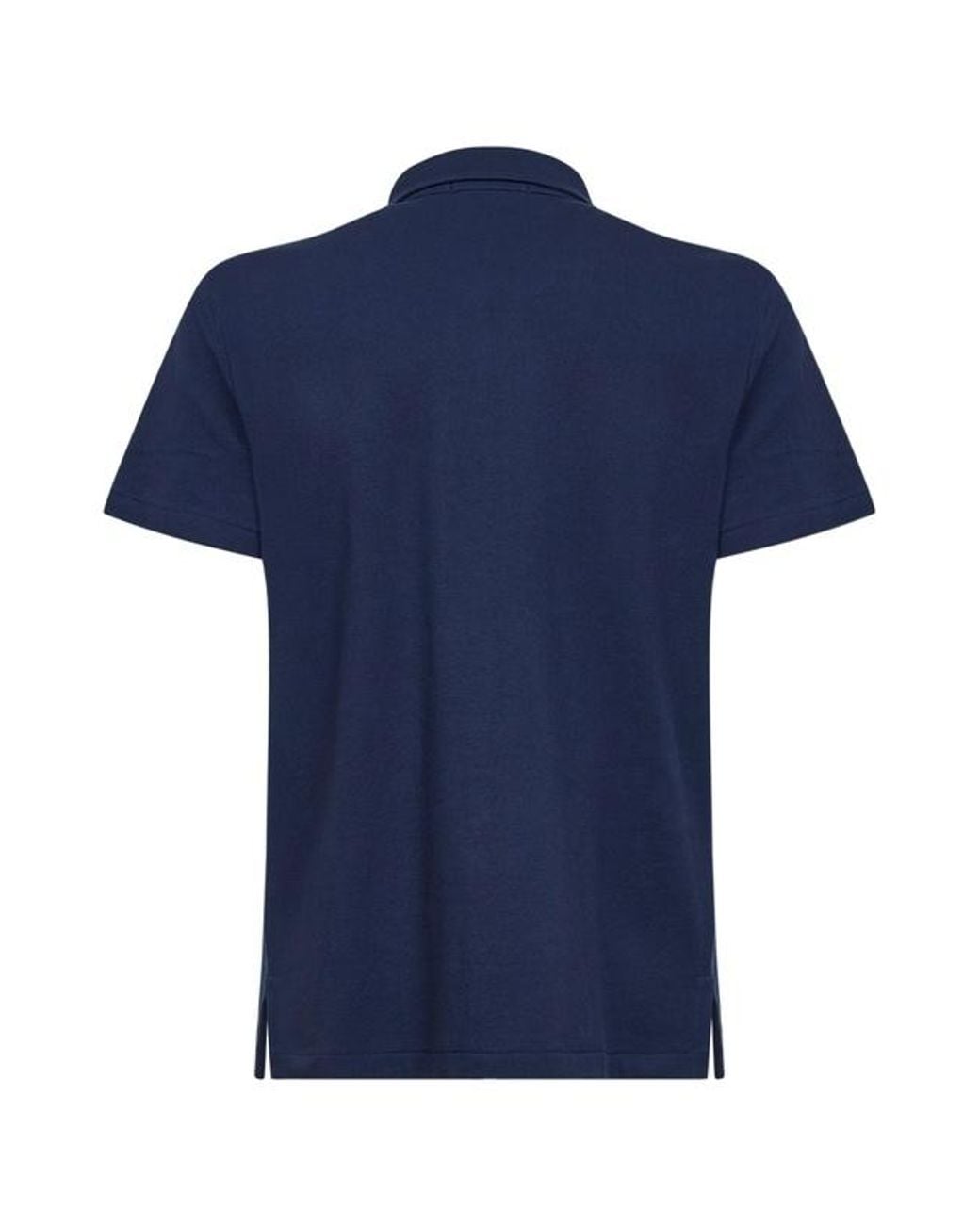 Polo Ralph Lauren Blue Bear Embroidered Polo Shirt for men