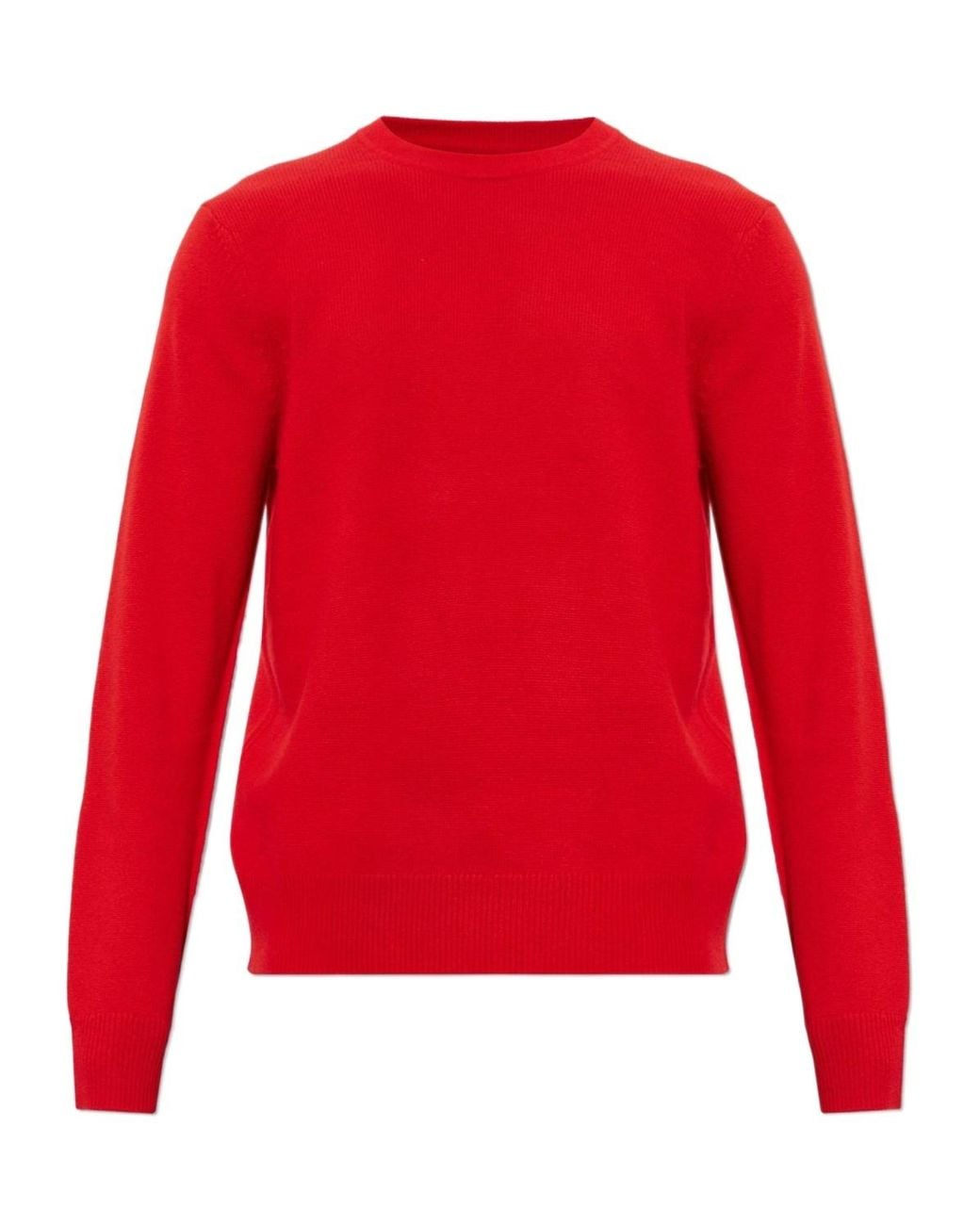 Rag & Bone Red Crew Neck Knitted Sweater for men