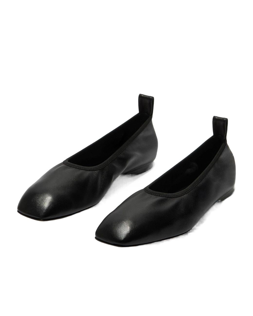 Aeyde Black Classic Ballet Flats