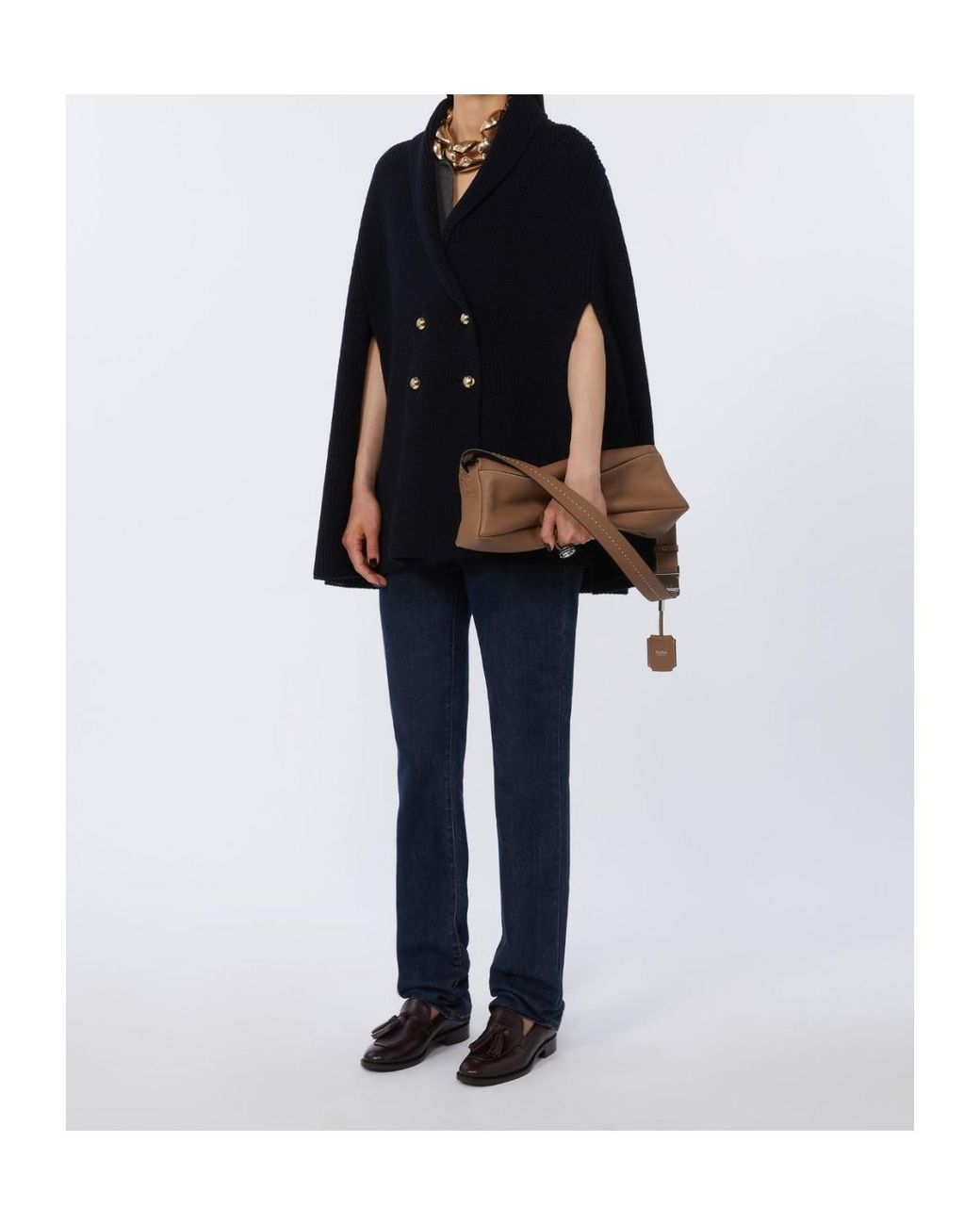 Max Mara Brown Skippers Shoulder Bag