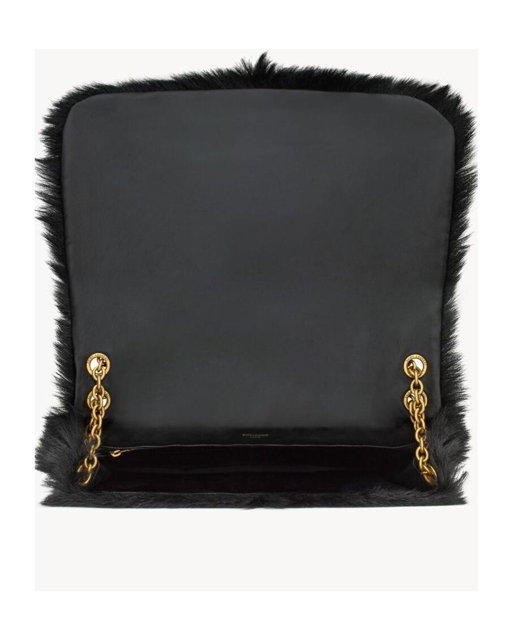 Saint Laurent Black Jamie 4.3 Logo Detailed Shoulder Bag