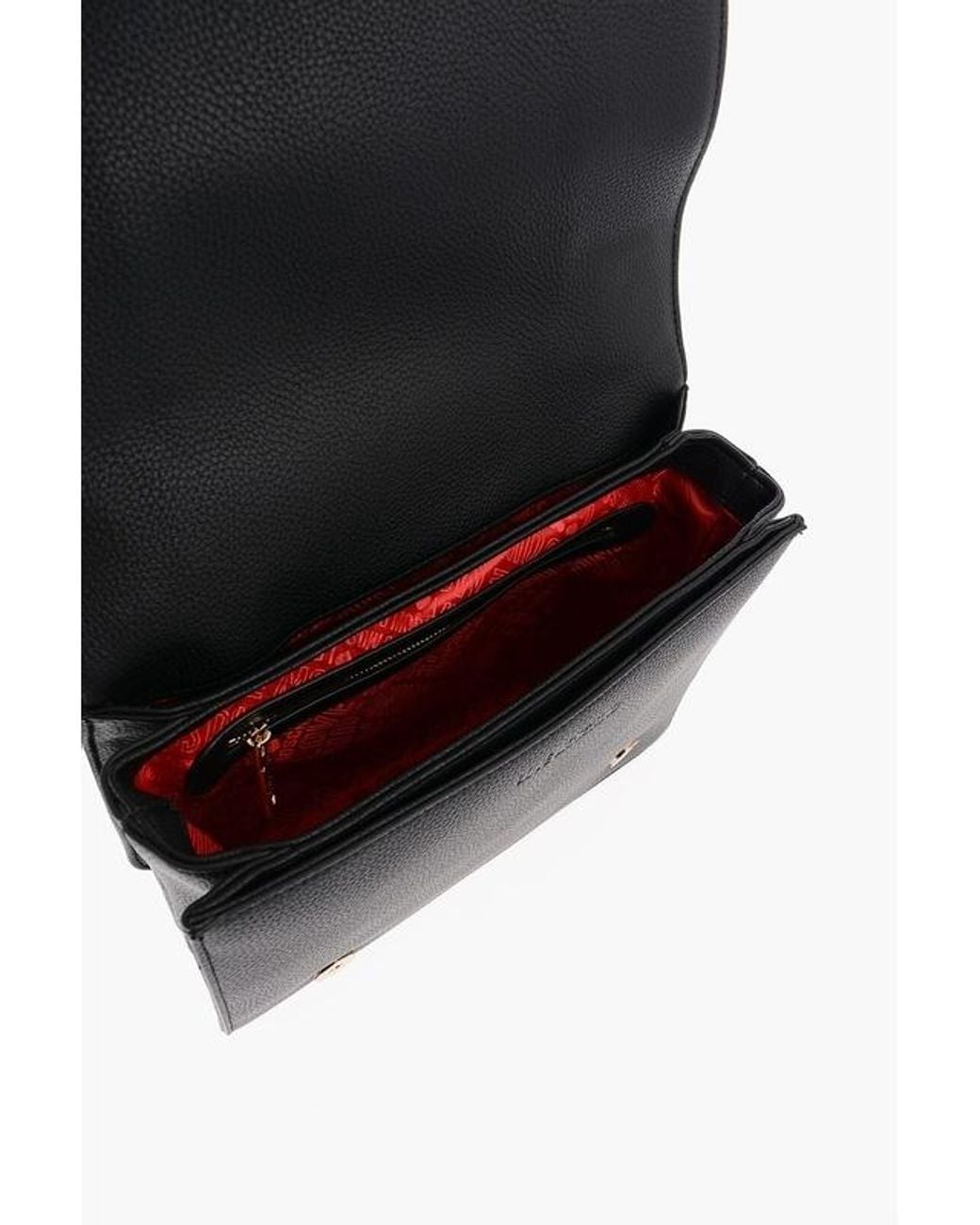 Moschino Black Rectangular Shoulder Bag