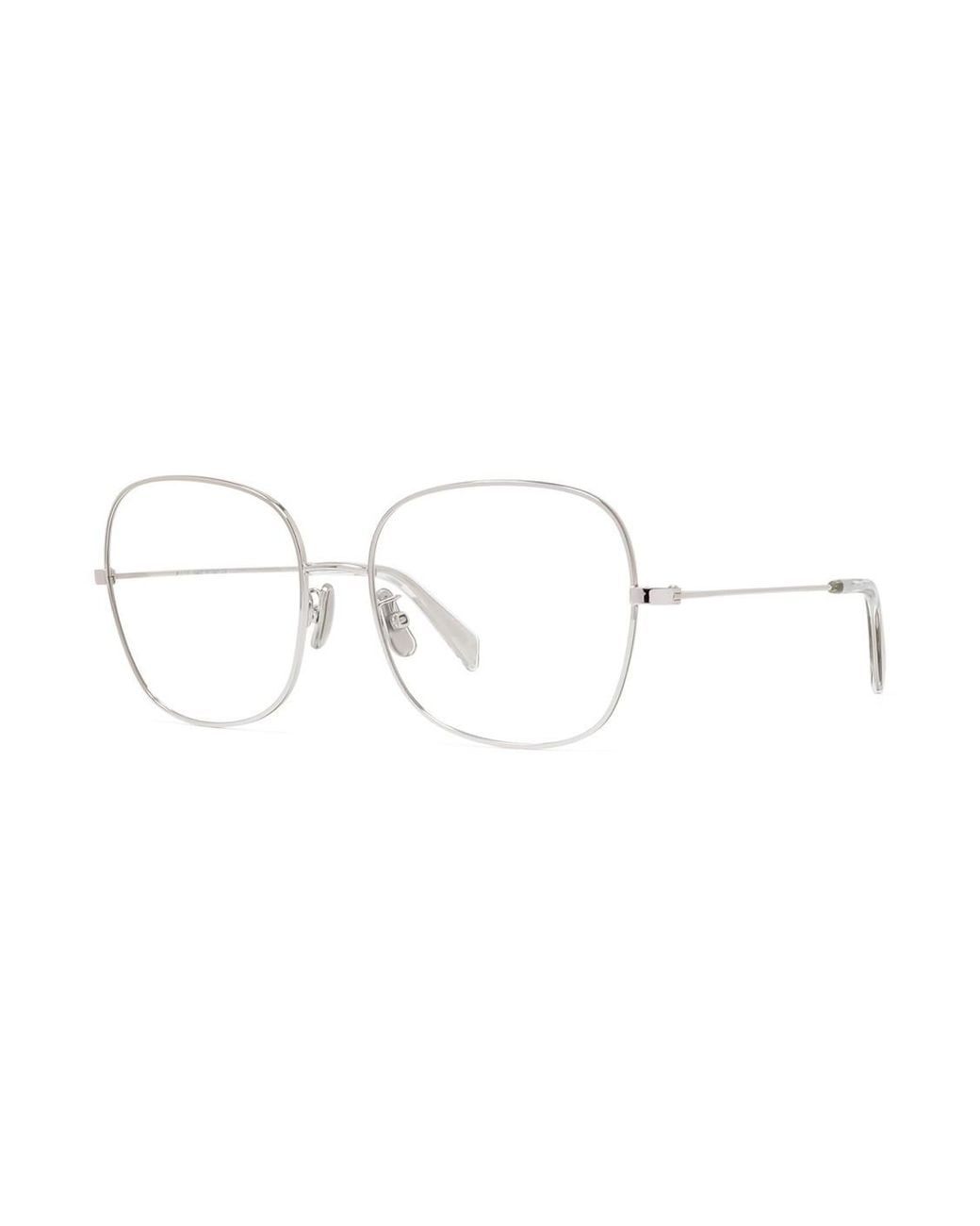 Céline White Full-Rim Frame