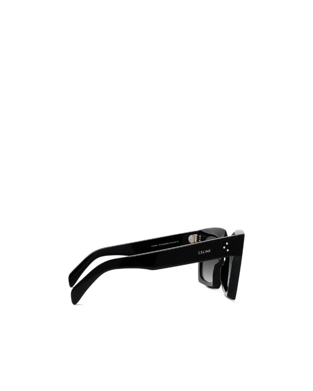Céline Black Square Sunglasses