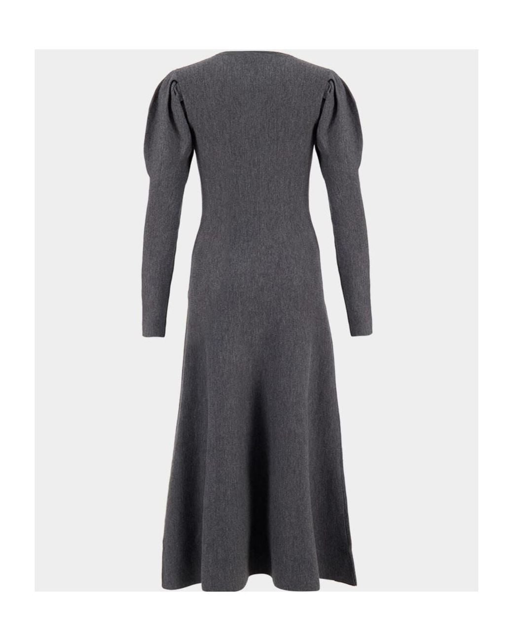 Gabriela Hearst Black Hannah Dress