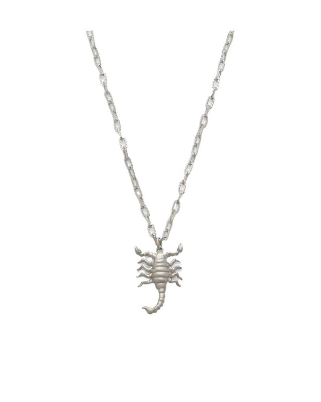 Fendi White Colored Metal Necklace