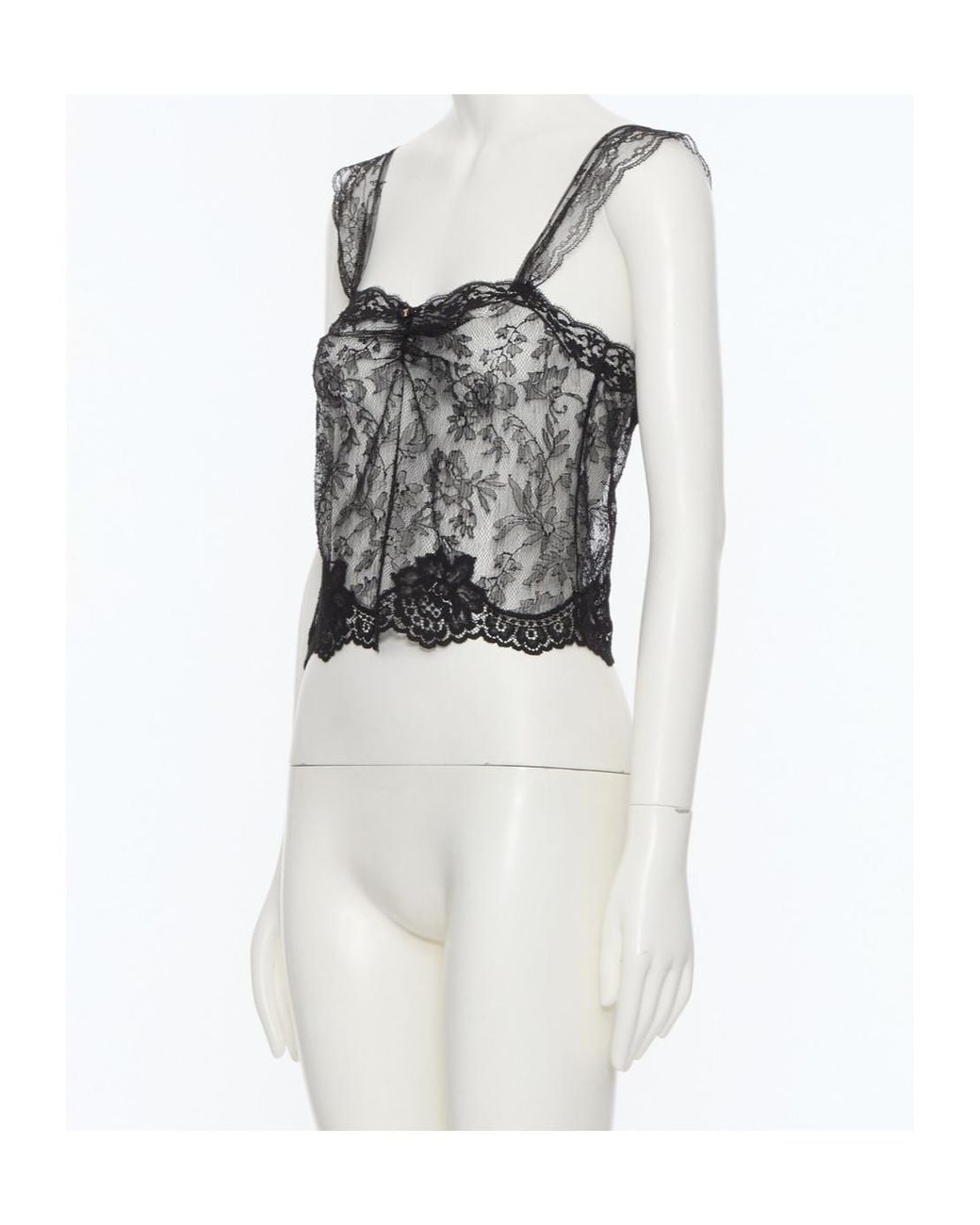 Valentino White Lace Top
