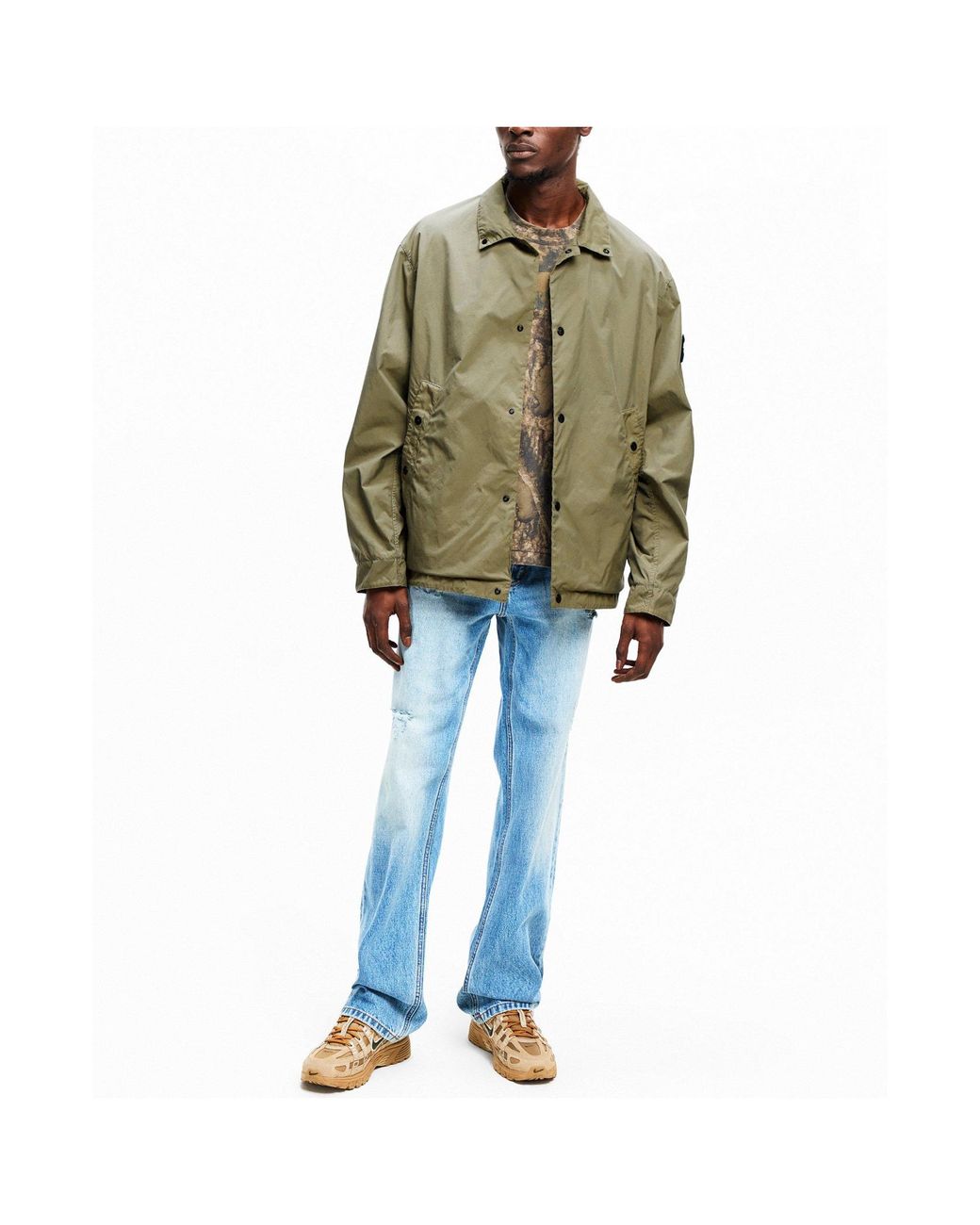 Stone Island Green Minimalist Classic Jacket for men