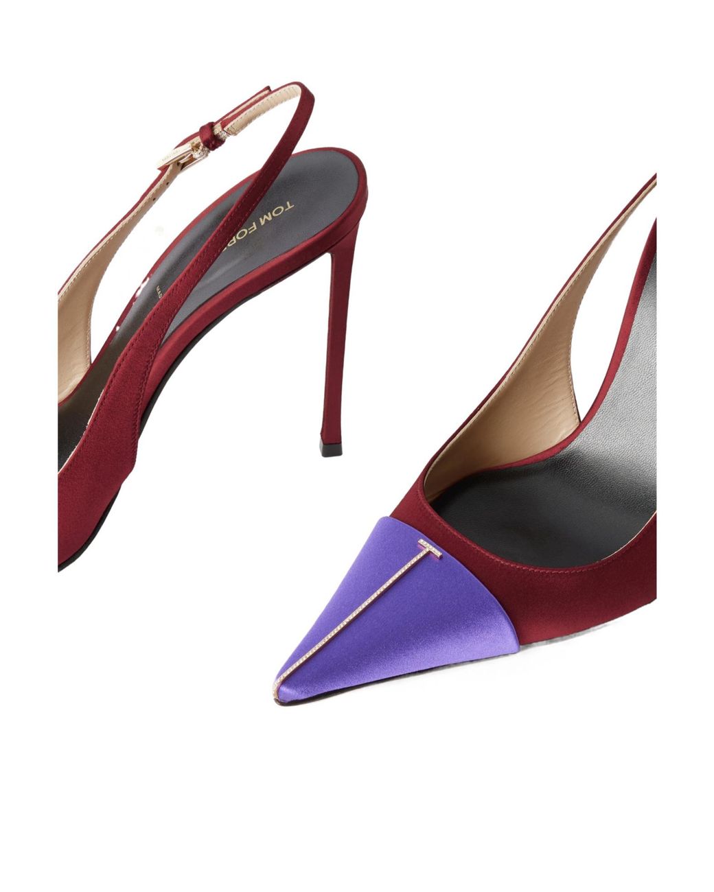 Tom Ford Pink 105Mm Thea Slingback Pumps