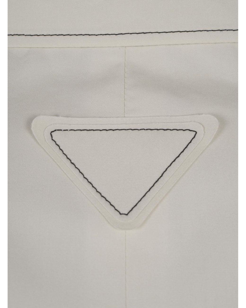 Prada Gray Single-Breasted Cotton Jacket for men