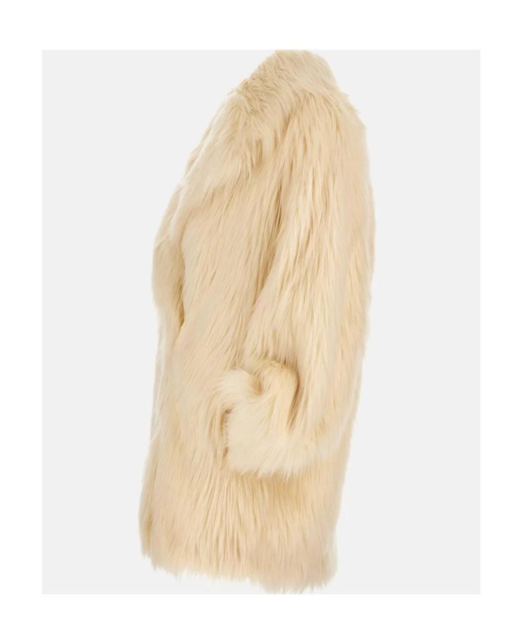 Stand Studio Natural Katalina Fax-Fur Coat