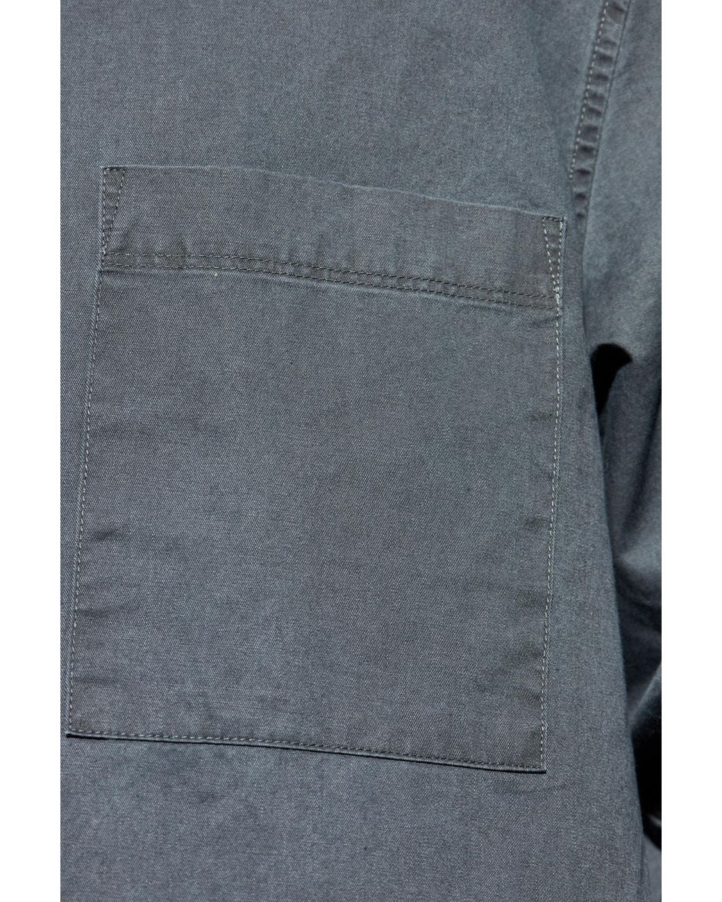 Samsøe & Samsøe Blue Samsøe Samsøe Sataka Utility Shirt for men
