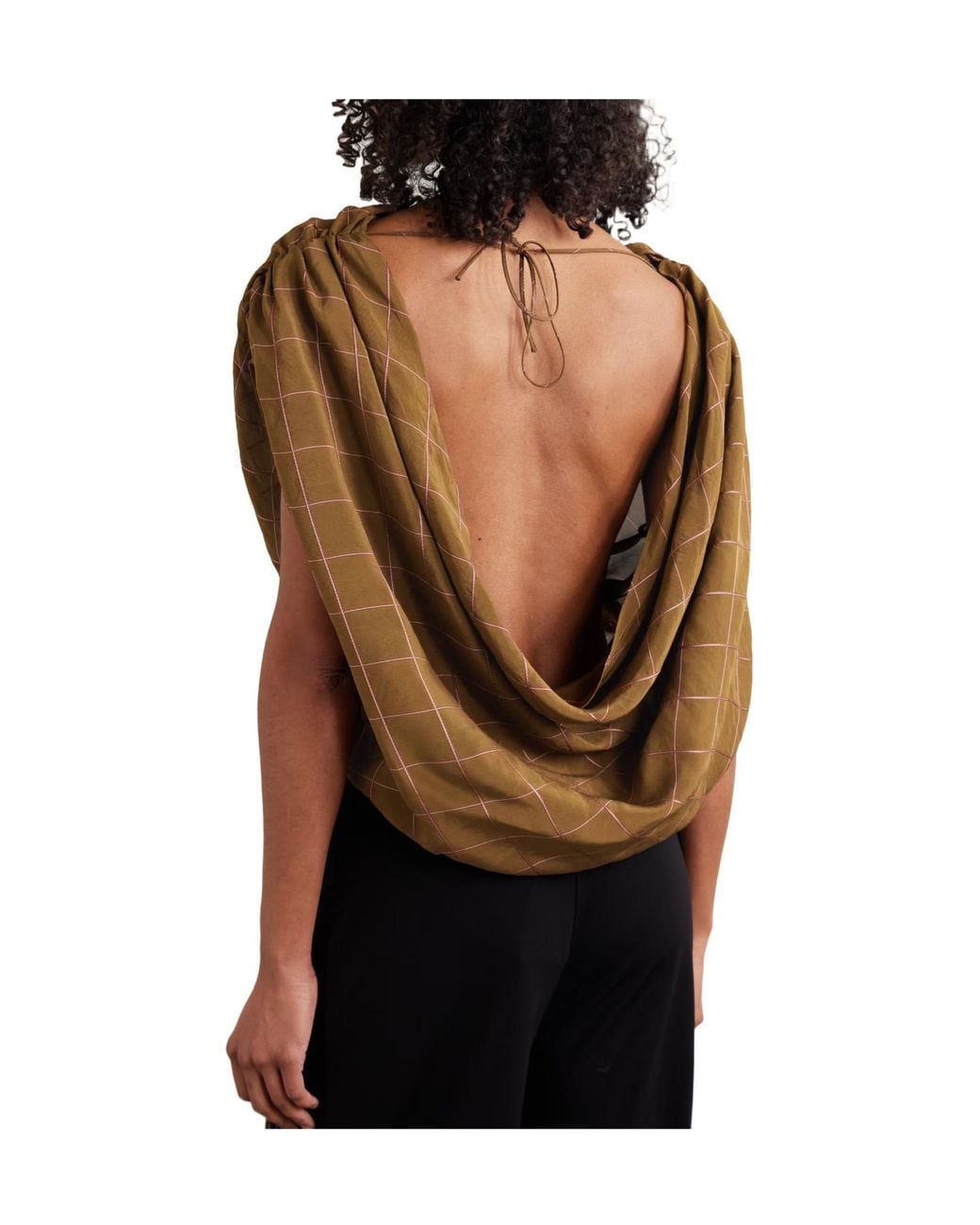 Kallmeyer Brown Lightweight Tie Top