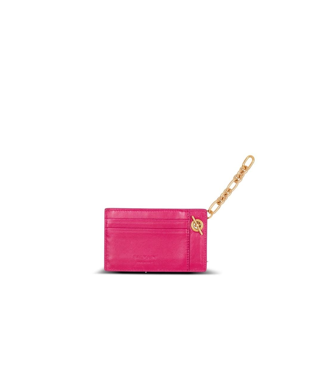 Balmain Pink Pulse Card Holder