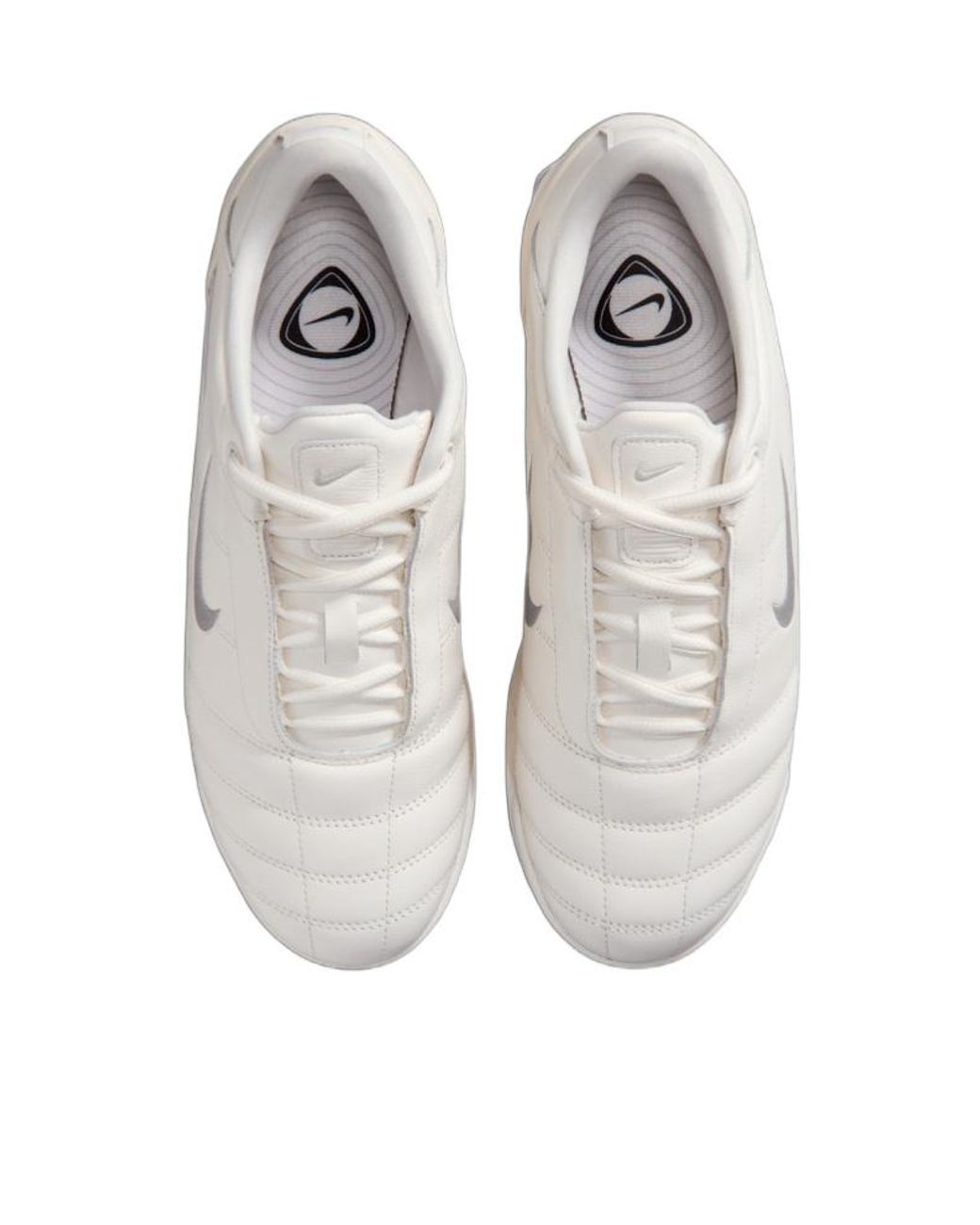 Nike White Total 90 Shox Lace-Up Sneakers